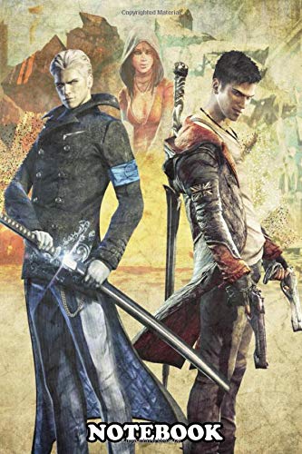Notebook: Sons Of Sparda , Journal for Writing, College Ruled Size 6" x 9", 110 Pages