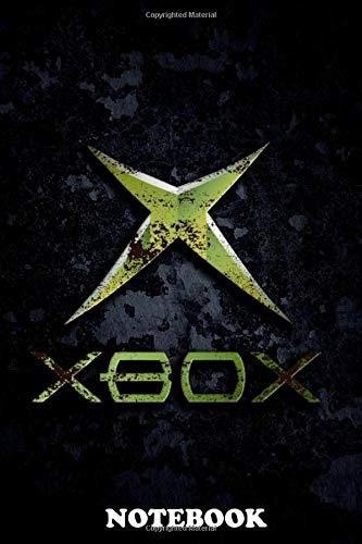 Notebook: Xbox Logo , Journal for Writing, College Ruled Size 6" x 9", 110 Pages