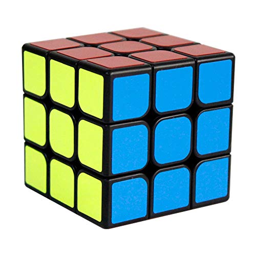 OJIN YongJun YJ Guanlong V3 3x3 Negro Guanlong Cube Puzzle Versión Mejorada V3 Suave Teaser Twist Toys(Guanlong V3 Negro)