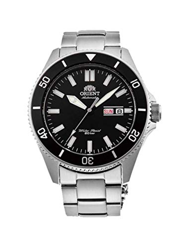 Orient Reloj Analógico para Hombre de Automático con Correa en Acero Inoxidable RA-AA0008B19B