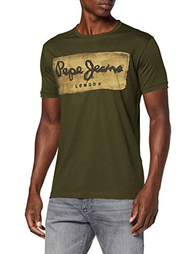 Pepe Jeans Charing Jean Droit, Verde (Bosque), XXL para Hombre
