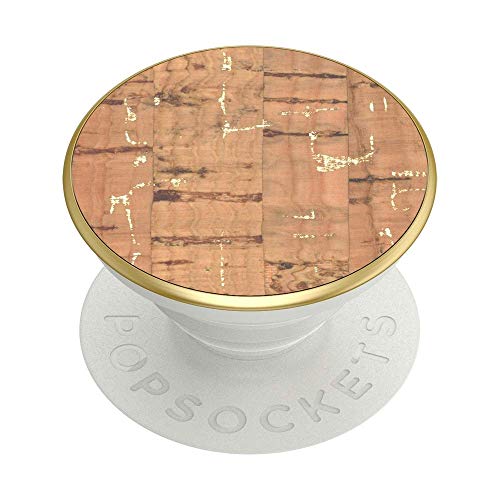 PopSockets: PopGrip - Soporte intercambiable para teléfonos y tabletas, color dorado