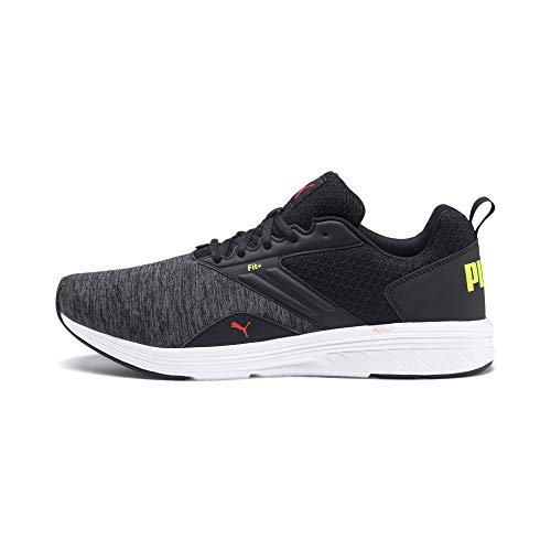 PUMA Comet, Zapatillas de Running Unisex Adulto Black-Nrgy Red, 42.5 EU