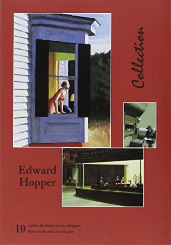 (pvc) - 9,50e - pochettes 10 cartes edward hopper