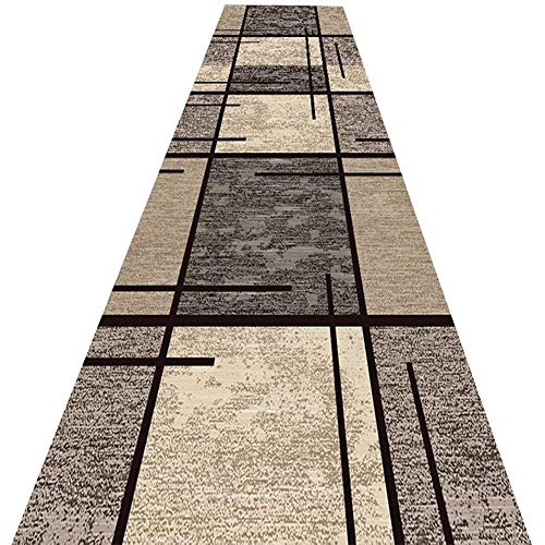 QianDa Alfombra Pasillo Pasillera para Sala De Estar Cocina Resistente Al Desgaste Altura De La Pila De 6mm, Múltiples Tallas, Personalizable (Size : 0.8 x 3m)