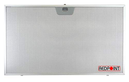 Redpoint® - Filtro de aluminio para campanas Faber, Francia, Ikea 506 x 300 x 8 mm