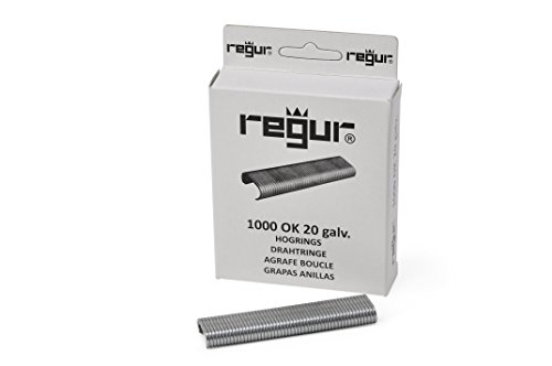 Regur OK 20 galvanizadas C de alambre – alambre anillos – 1000 – Grosor de 1,75 mm redondas ausformung