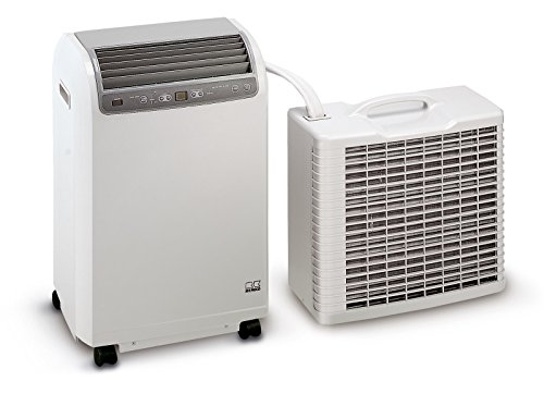 Remko RKL 491 DC Split - Acondicionador de aire para habitaciones con 120m³ capacidad de refrigeración 4,3 Kw, White