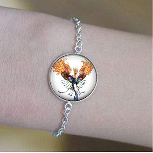 Rising Phoenix, Fire Bird, Rise from The Ashes, Reborn, New Start Jewelry regalo