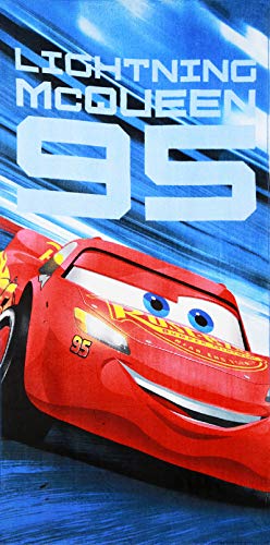 SETINO CR-H-29 Disney Pixar Cars 3 - Toalla de playa (70 x 140 cm), diseño de Cars 3