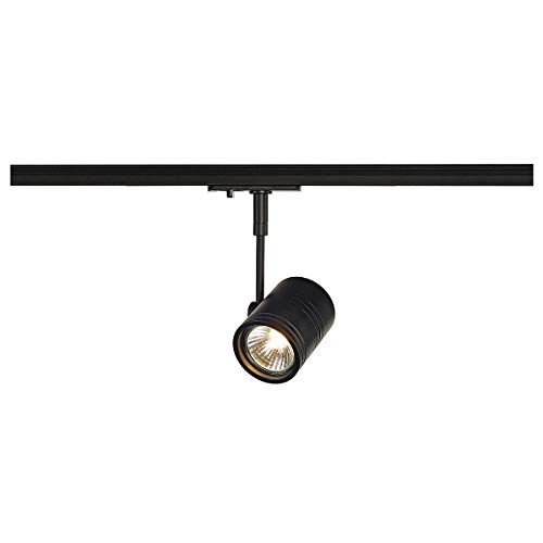 Slv bima - Luminaria carril -i gu10 50w 1 fase negro