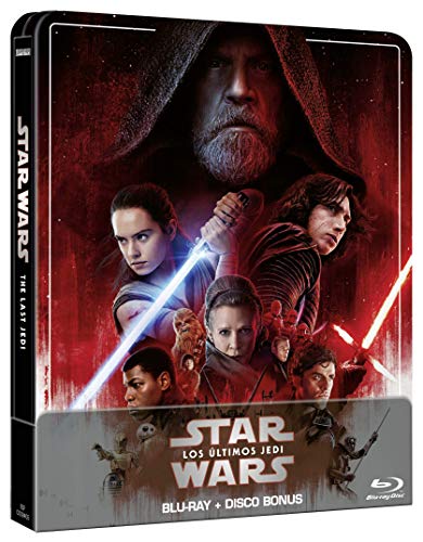 Star Wars: Los últimos Jedi (Edición remasterizada) - Steelbook 2 discos (Película + Extras) [Blu-ray]