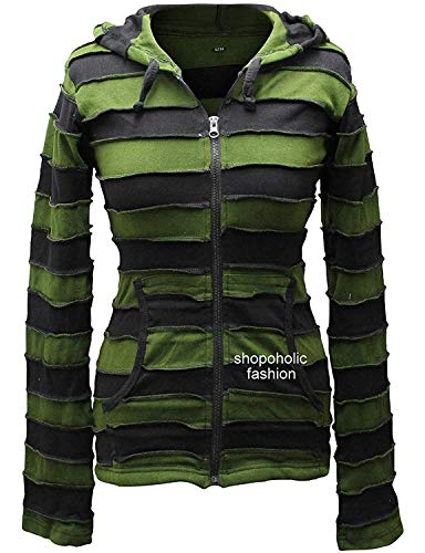 Sudadera SHOPOHOLIC con capucha para mujer Verde verde L