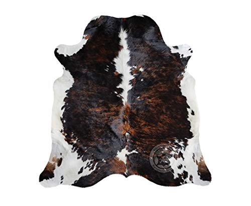 Sunshine Cowhides Alfombra de Piel de Vaca Tricolor 220 x 200 cm Pieles del Sol