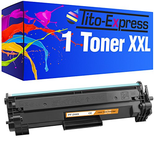 Tito-Express Platinum Serie 1 Cartucho de tóner XXL Compatible con HP CF244A 44A Laserjet Pro M15 M15A M15W M17A M17W M28A M28W M MFP 15 16 17 28 29 30 A W