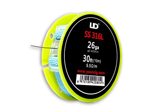 UD Youde Wire – Cable de acero inoxidable 316L, 0,40 mm, 10 m