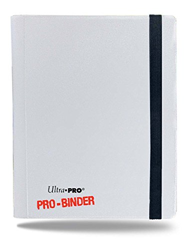 Ultra Pro-E-84016 4-Pocket White Pro-Binder, Color Blanco, (84016)