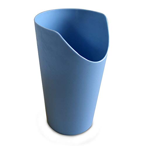 Vaso recortado, Espacio para nariz, Azul, Mobiclinic