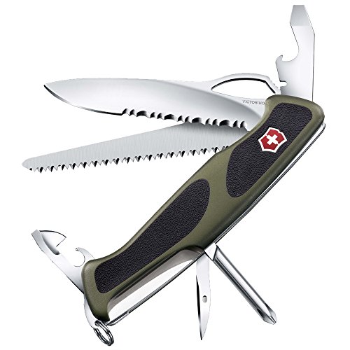 Victorinox V09663.MWC4 Navaja Grande Ranger Grip 178, Verde, L