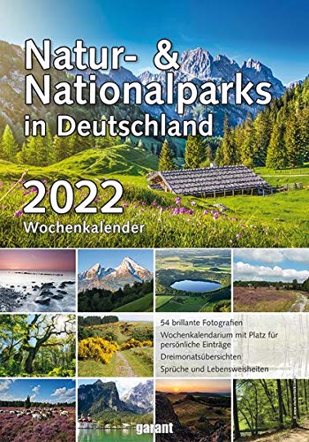 Wochenkalender Natur- und Nationalparks 2022