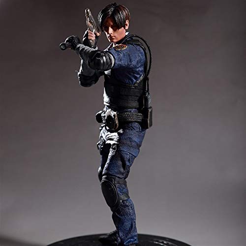 wohenhao Resident Evil Leon.Scott.Kennedy edición Limitada 1/6 Escala Animado Figura la Caja de Juguetes de Regalo / 32 CM