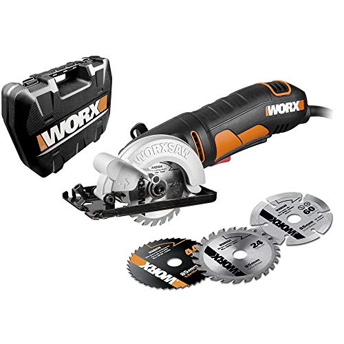 Worx WorxSaw WX423.1 - Sierra circular (400W 27mm)