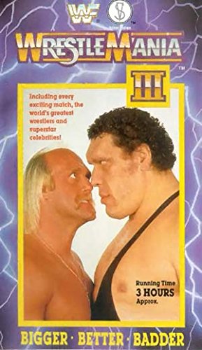 WWF - Wrestlemania 3 [Reino Unido] [VHS]