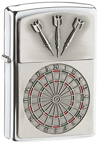 Zippo Feuerzeug, Motiv Dartboard,