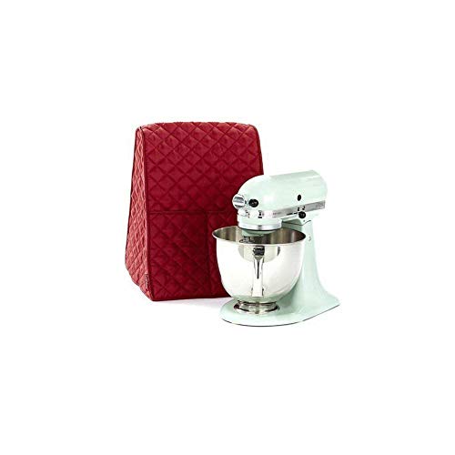 ACC - Funda para batidora con bolsa organizadora universal para todos los mezcladores Kitchenaid AS show rosso