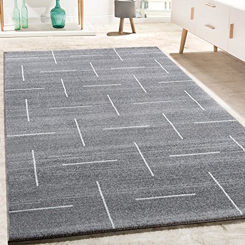 Alfombra De Diseño para Salón Moderna Jaspeada En Turquesa, Gris Y Blanco, tamaño:160x230 cm