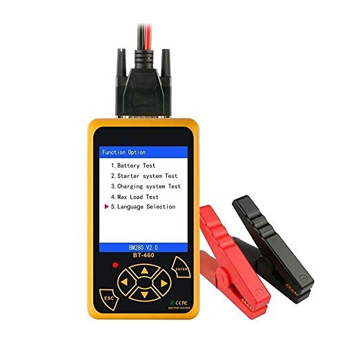 Analizador automático Probador de la batería del coche de diagnóstico herramienta de análisis de Digital Instruments plomo-ácido C C A A G M G E L Auto analizador de la batería de 12V 24V