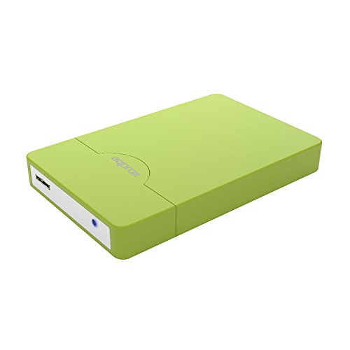 Approx APPHDD10GP - Carcasa sin Tornillos (USB 3.0, 2.5", HDD), Color Verde Pistacho