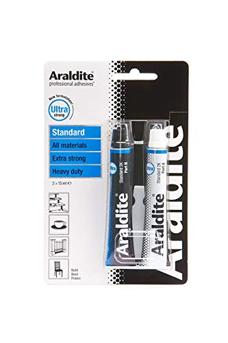 Araldite ARA-400001 - Pegamento de dos componentes (tamaño: 15ml)