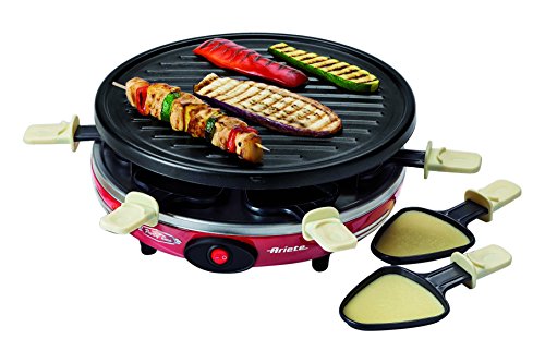 Ariete 795 Raclette plancha, rojo