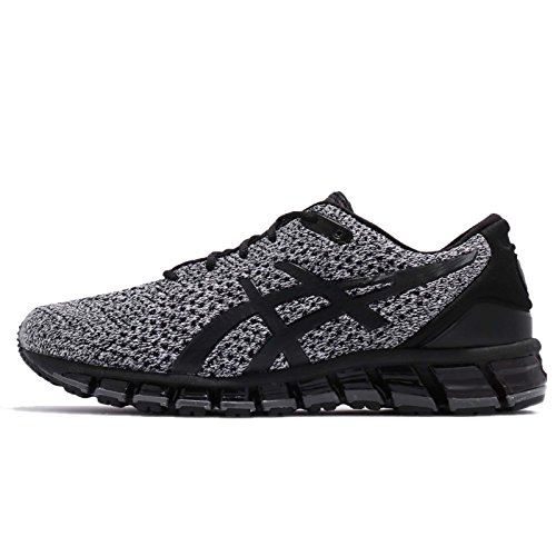 Asics Gel-Quantum 360 Knit 2, Zapatillas de Running Hombre, Multicolor (Black/White/Black 9001), 43.5 EU