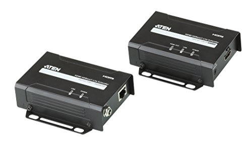 ATEN - Hdmi 1.3B Cat5E/6 Extender Transmitter/Receiver,Up To 70M, Ve801-At-G (Transmitter/Receiver,Up To 70M 4K / Hdbaset-Lite (Class B))