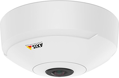 Axis Companion 360 Cámara de seguridad IP Interior Almohadilla Blanco - Cámara de vigilancia (Cámara de seguridad IP, Interior, PTZ digital, Punto preestablecido, Almohadilla, Blanco, Techo/pared)