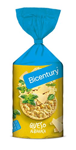 Bicentury - Tortitas Maíz Queso Y Albahaca Nackis - 123.5 g