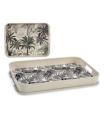 BigBuy Home Bandeja Bambú (31 X 4,5 X 40,5 Cm)