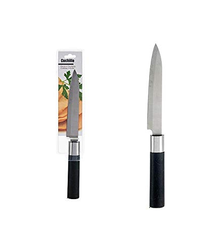 BigBuy Home Cuchillo De Cocina (1,5 X 23,5 X 2,5 Cm) Acero Inoxidable