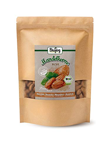 Biojoy Almendras crudas ecologicas, peladas sin sal y naturales (1 kg)