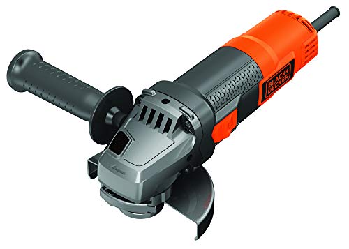 Black+Decker BEG220KA5-QS Mini-Amoladora 900W 125mm, 5 discos 125 mm