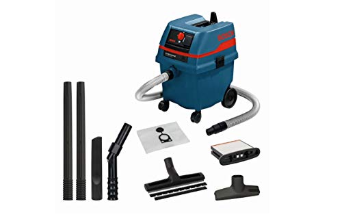 Bosch Professional GAS 25 SFC - Aspirador seco/húmedo (1200 W, capacidad 25 l, manguera 3 m, SFC, 248 mbar)