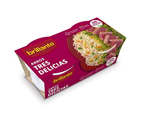 Brillante Vasito Tres Delicias - Paquete de 2 x 125 gr - Total: 250 gr