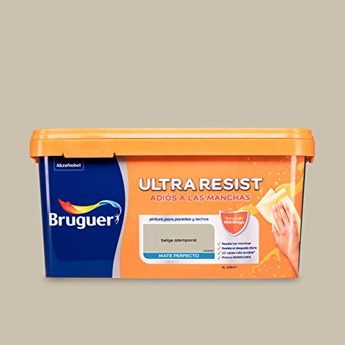 BRUGUER 8429656028381 Ultraresist Atemporal 4 L, Beige