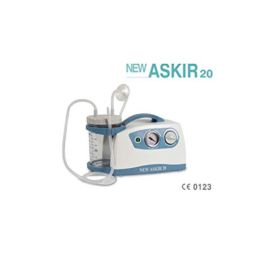 CA-MI ASPIRADOR QUIRURGICO NEW ASKIR 20 - RECIPIENTE DE 1 LITRO - 16 LPM