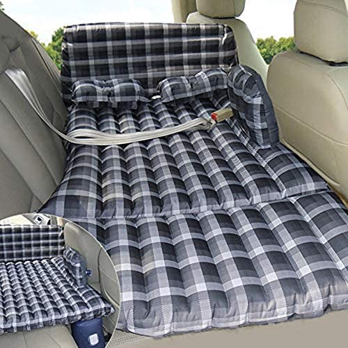 Cama de viaje Cuna coche cama inflable inflable coche cama for el automóvil Cama asiento trasero del coche del niño Amortiguador plegable colchón de aire Inicio Alquiler de auto-conducción 5-12