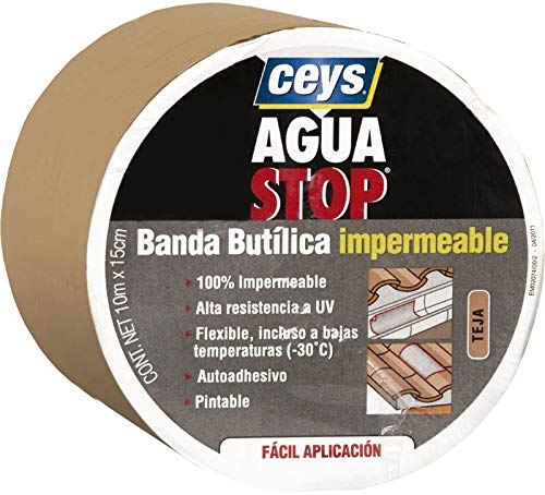 CEYS CE901003 AGUASTOP BANDA IMP. BUTILO TEJA 15CM