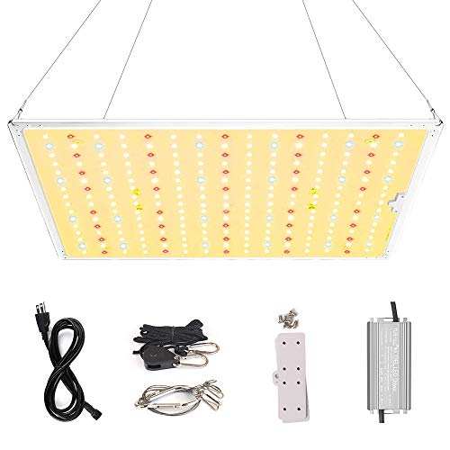 CXhome Lamparas Led Cultivo CX-1000 Full Spectrum Rojo & IR & Azul & 3000K Samsung LED & 6500K & 3500K True Full Driver Grow Light para Hidropónica Flores y Planta de Semillero Cultivo(240 Leds)