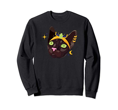 Diosa egipcia de los gatos Bastet Sudadera